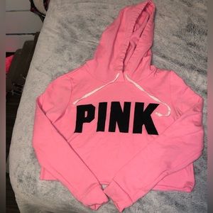 Cropped PINK Hoodie